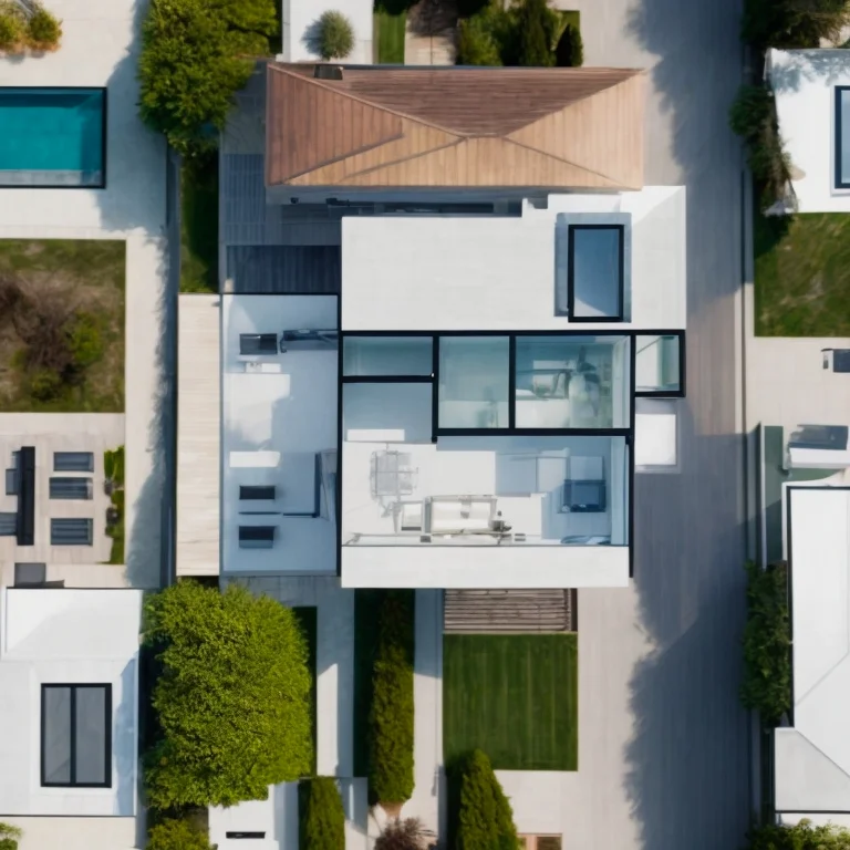 Luxushaus mit moderner Architektur in der Schweiz